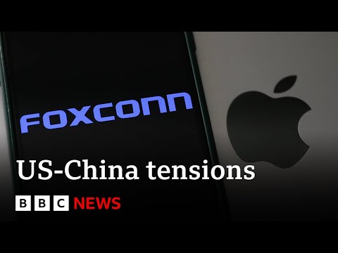 iPhone maker Foxconn switch to cars as US-China tensions rise – BBC News