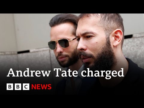 Andrew Tate charged with rape and human trafficking – BBC News