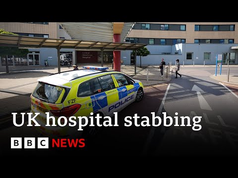 Man arrested at London hospital after two people stabbed – BBC News