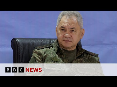 Russian defence minister shown visiting troops after Wagner mutiny – BBC News