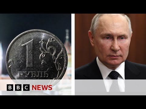 Russian rouble falls to 15-month low before recovering following Wagner rebellion – BBC News