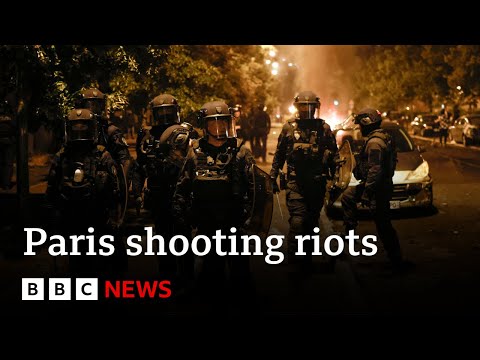 Paris shooting riots lead to arrests across France – BBC News