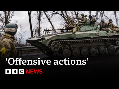 Ukraine ‘shifting towards offensive actions’ against Russia – BBC News