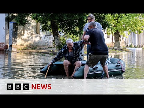 Ukraine war: Floods hit Kherson after huge dam destroyed – BBC News