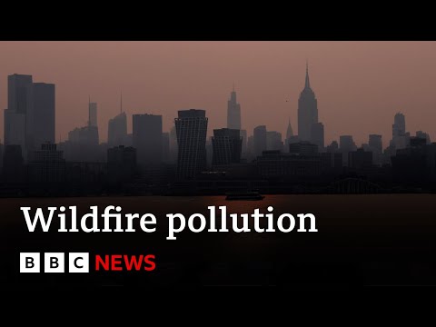 Canada wildfires blanket North American cities in smoke – BBC News