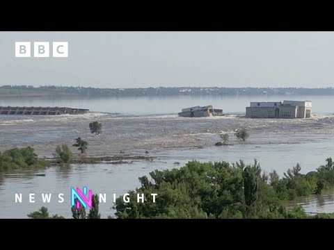 What caused the Ukraine dam breach? – BBC Newsnight