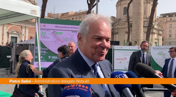 Salini “Stazione Venezia della metro di Roma è anche enorme museo”