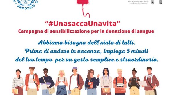 Palermo, Ersu al fianco del Policlinico per la campagna raccolta sangue