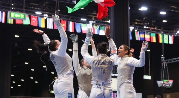 Italia oro mondiale nel fioretto donne a squadre