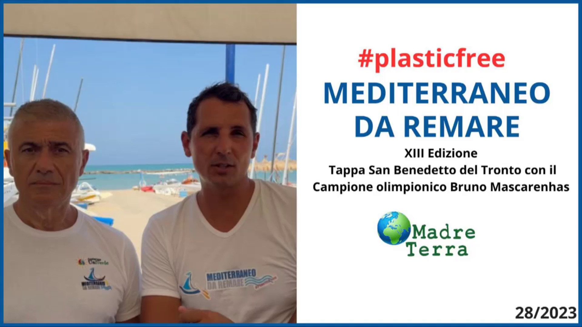 Madre Terra – Riparte Mediterraneo da remare #PlasticFree 2023