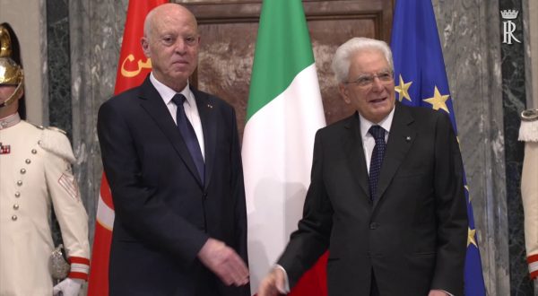 Mattarella ha incontrato il presidente tunisino Saied