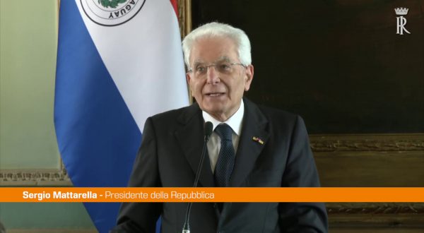 Italia-Paraguay, Mattarella “Collaborazione su energia e cultura”