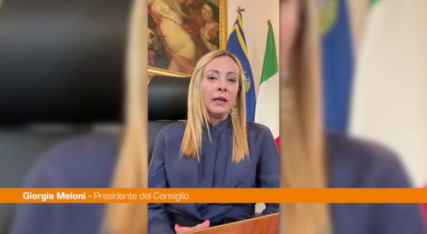 Meloni “”Obiettivo varare grande piano di prevenzione idrogeologica”