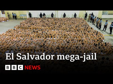 Inside El Salvador’s secretive mega-jail – BBC News