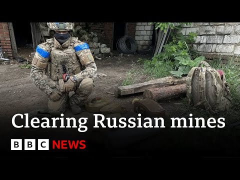 Russia’s minefields holding up Ukraine’s counter-offensive – BBC News