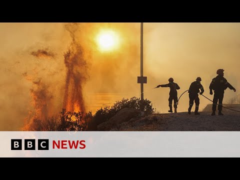 Extreme global weather continues as heatwave set to peak in Europe – BBC News