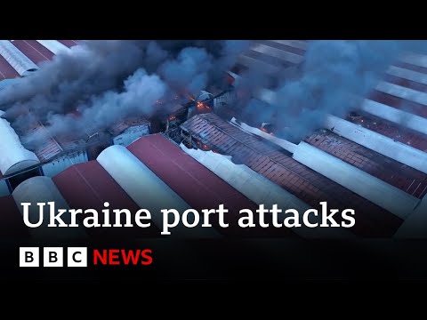 Russia says ships heading for Ukrainian ports potential military targets – BBC News