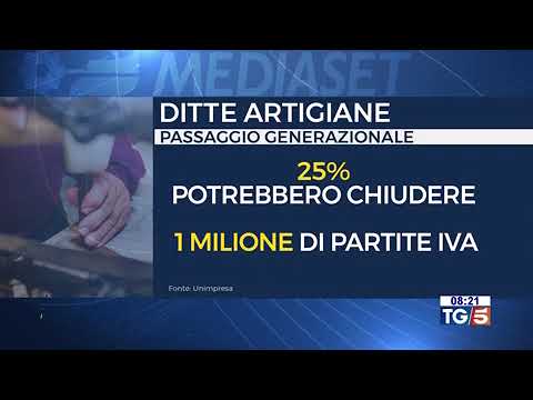 Unimpresa su TG5 – 24.07.2023 – Ore 08.00 – Micro imprese artigiane rischiano di sparire