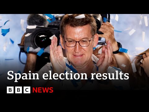 Spain election: Conservatives fall short of all-out victory in polls – BBC News