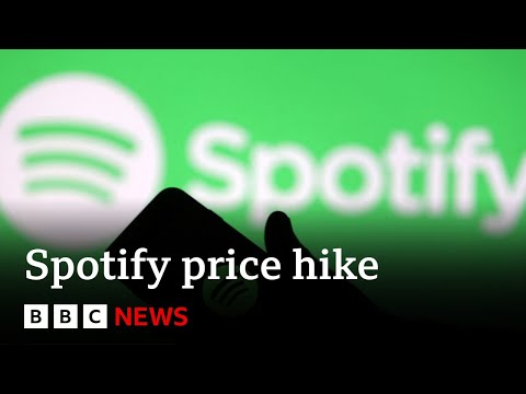 Spotify raises premium subscription price for millions – BBC News