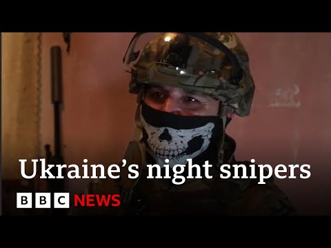 Inside Ukraine’s elite sniper unit conducting night raids – BBC News