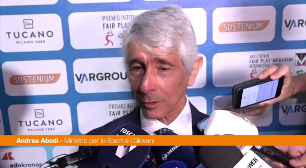 Abodi “Rispetto e fair play valori da mettere in campo”