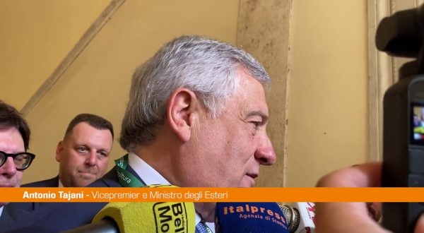 Tajani “La riforma della giustizia non è contro i magistrati”