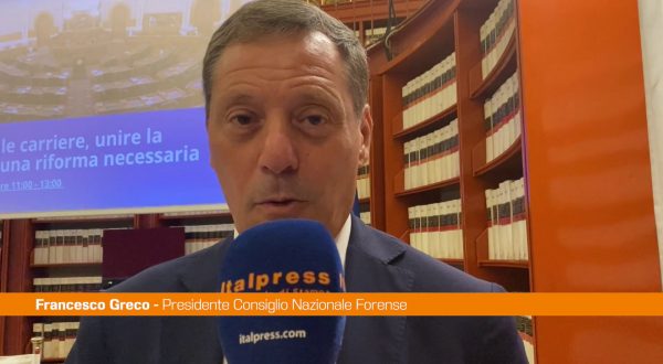 Greco “Serve la separazione delle carriere per un giusto processo”