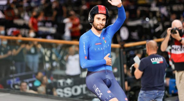 Filippo Ganna d’oro ai Mondiali di ciclismo su pista