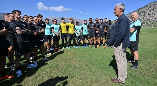 Primo allenamento per il Palermo nel nuovo centro sportivo di Torretta