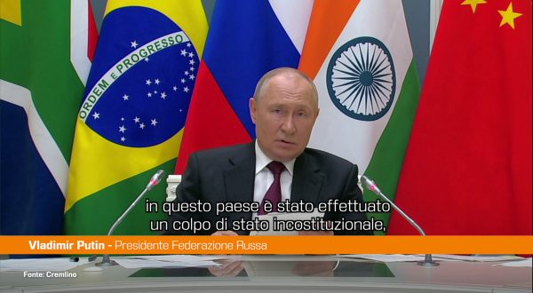 Putin “La guerra in Ucraina scatenata dall’Occidente”