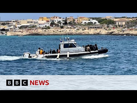 Illegal migrant crossings to Europe via Mediterranean sea ‘more than doubles’ – BBC News