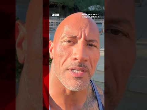 Dwayne ‘The Rock’ Johnson thanked people for “love and support”. #Hawaii #MauiFires #Shorts