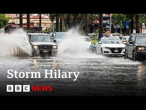 Storm Hilary: California and Mexico brace for tropical storm – BBC News