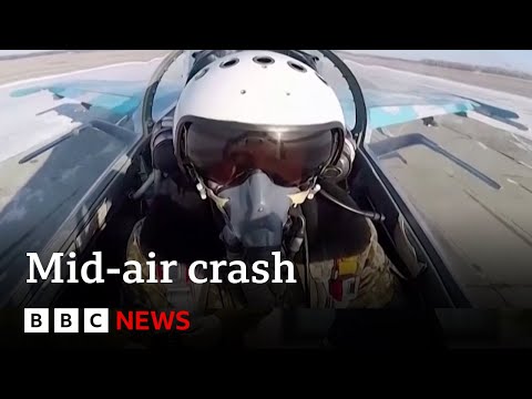 Ukraine war: Fighter ace and two other pilots killed in mid-air crash – BBC News