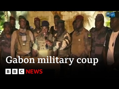 Gabon: Military officers say they are taking power – BBC News