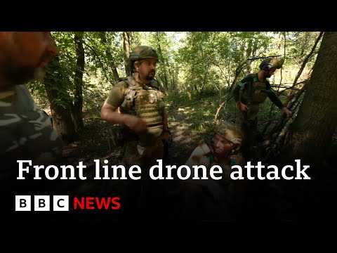 Russia’s kamikaze drones rain down on Ukraine – BBC News