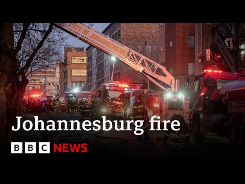 Johannesburg fire: More than 60 dead after building blaze – BBC News