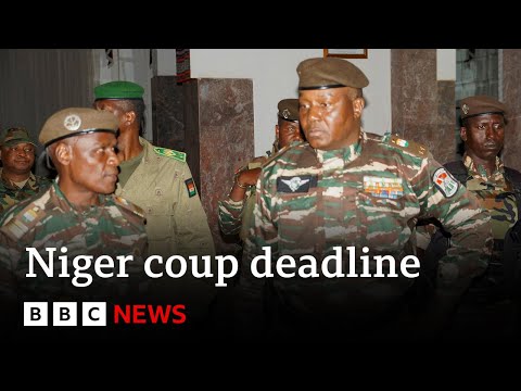 Niger coup: Deadline approaching for leaders to restore power – BBC News