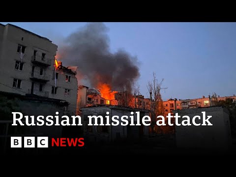 Russian missile attack kills at least seven in Ukraine – BBC News