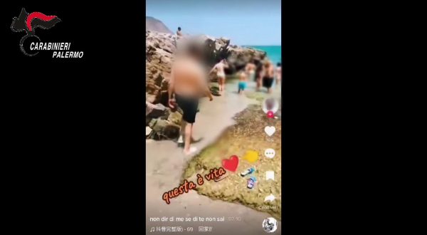 Evade dai domiciliari e posta video su Tik Tok dal mare: in carcere