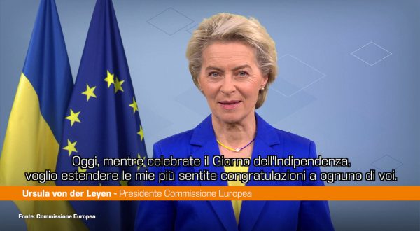 Ucraina, Von der Leyen “La sua forza è il popolo”