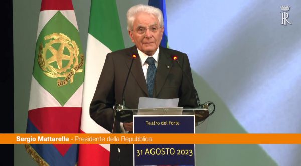 Mattarella “L’unità europea un’impresa in salita da completare”