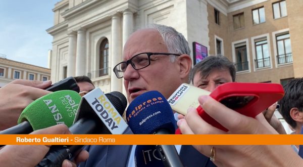 Giubileo, Gualtieri “Cantiere in Piazza Pia aperto in tempi record”