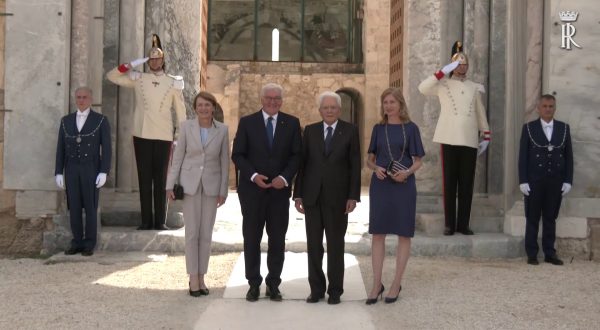 Mattarella a Siracusa incontra il presidente tedesco Steinmeier