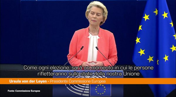 Ursula von der Leyen “L’Europa risponda alla chiamata della storia”