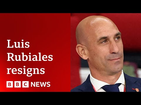 Luis Rubiales resigns as Spanish FA chief over Jenni Hermoso kiss – BBC News