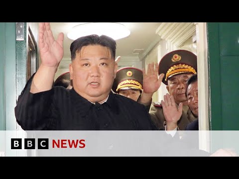 North Korean leader Kim Jong Un enters Russia to visit President Putin – BBC News