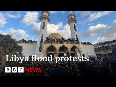 Libya flooding: Protests take place in disaster-hit city of Derna – BBC News