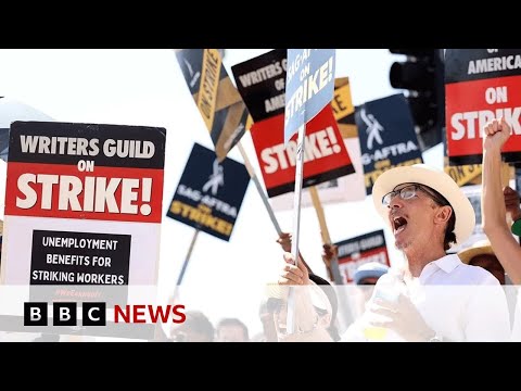 Hollywood writers in deal to end US studio strike – BBC News